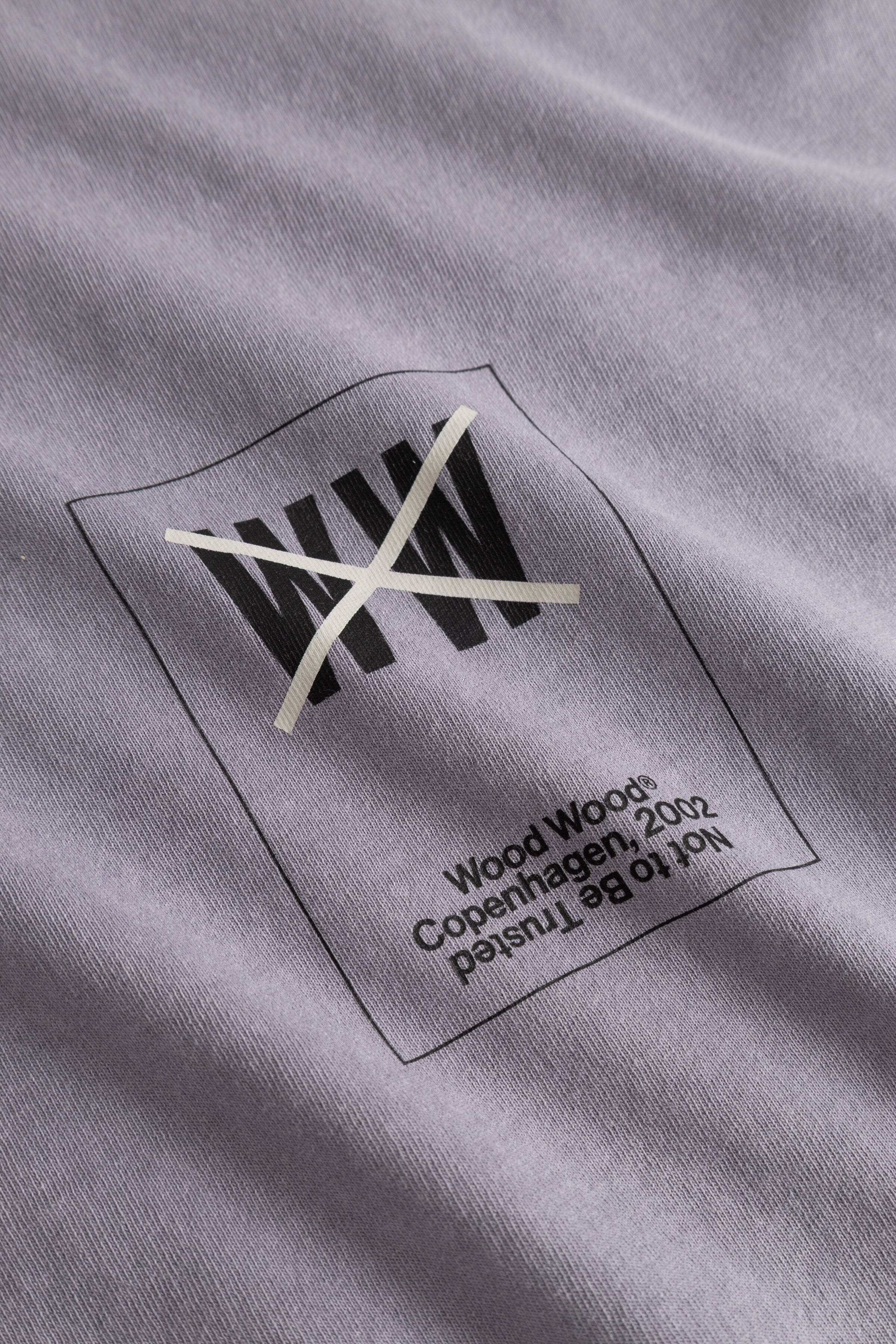 Wood Wood Ryan Taxi LS Tee - Minimal Gray T-shirt Wood Wood 