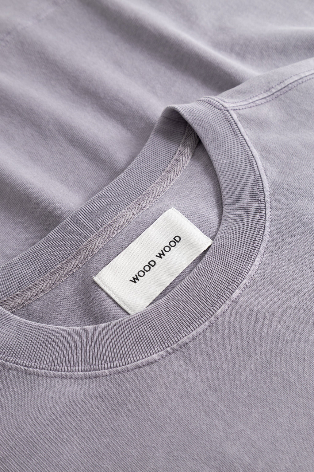 Wood Wood Ryan Taxi LS Tee - Minimal Gray T-shirt Wood Wood 