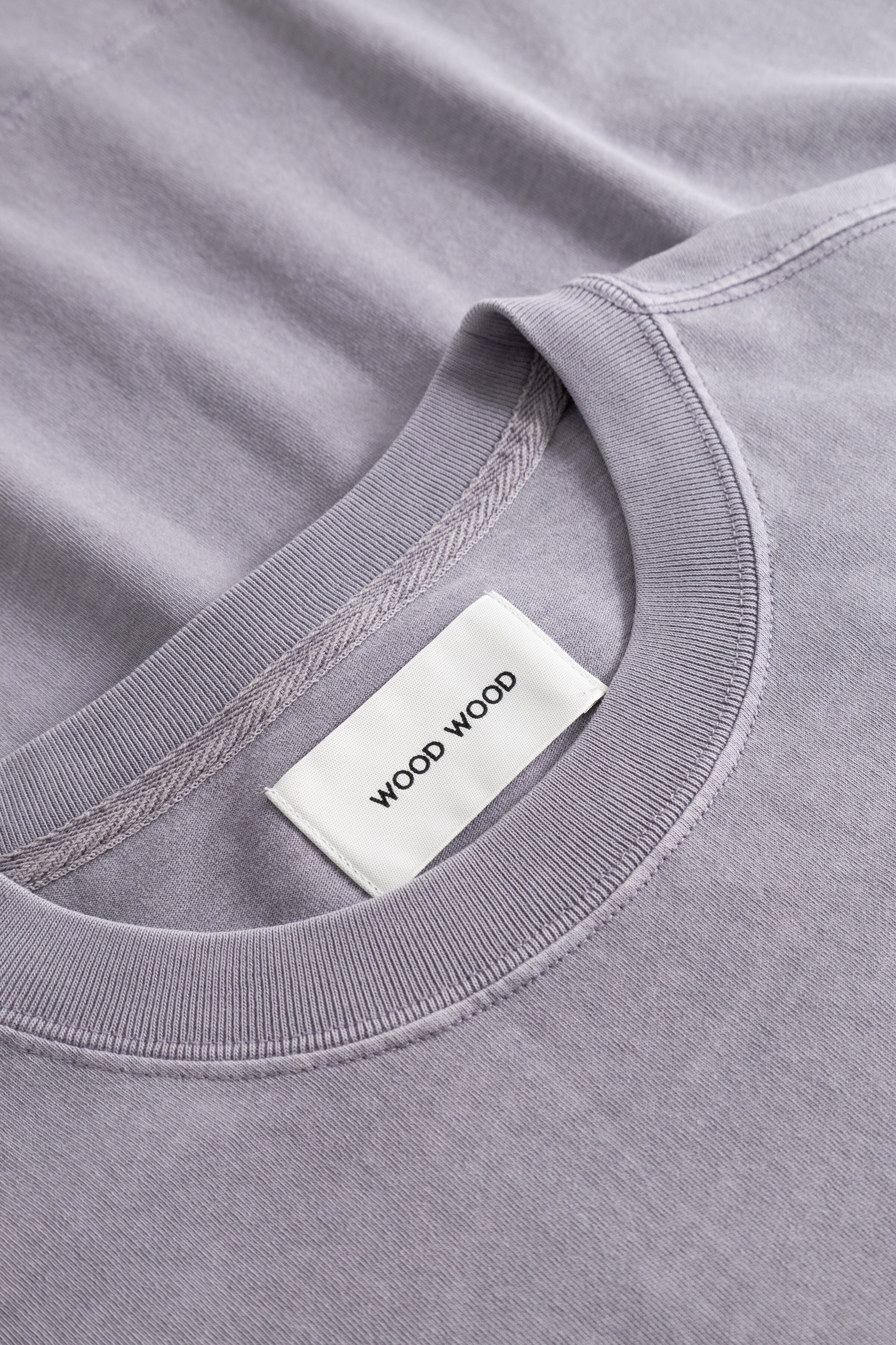 Wood Wood Ryan Taxi LS Tee - Minimal Gray T-shirt Wood Wood 