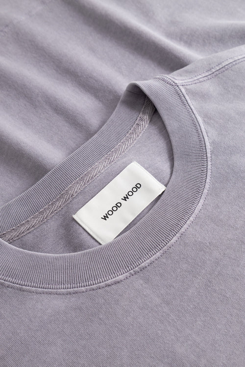 Wood Wood Ryan Taxi LS Tee - Minimal Gray T-shirt Wood Wood 
