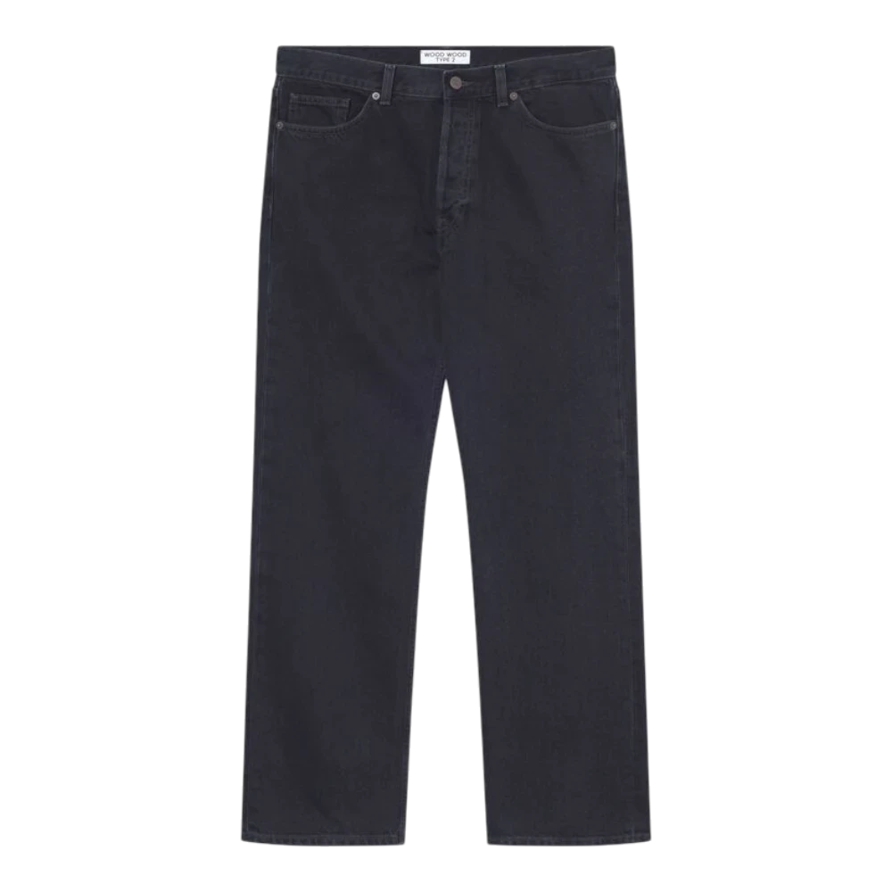 Wood Wood - Type 2 Jeans - Black Slate Bukse Wood Wood 