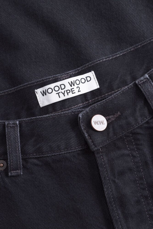Wood Wood - Type 2 Jeans - Black Slate Bukse Wood Wood 