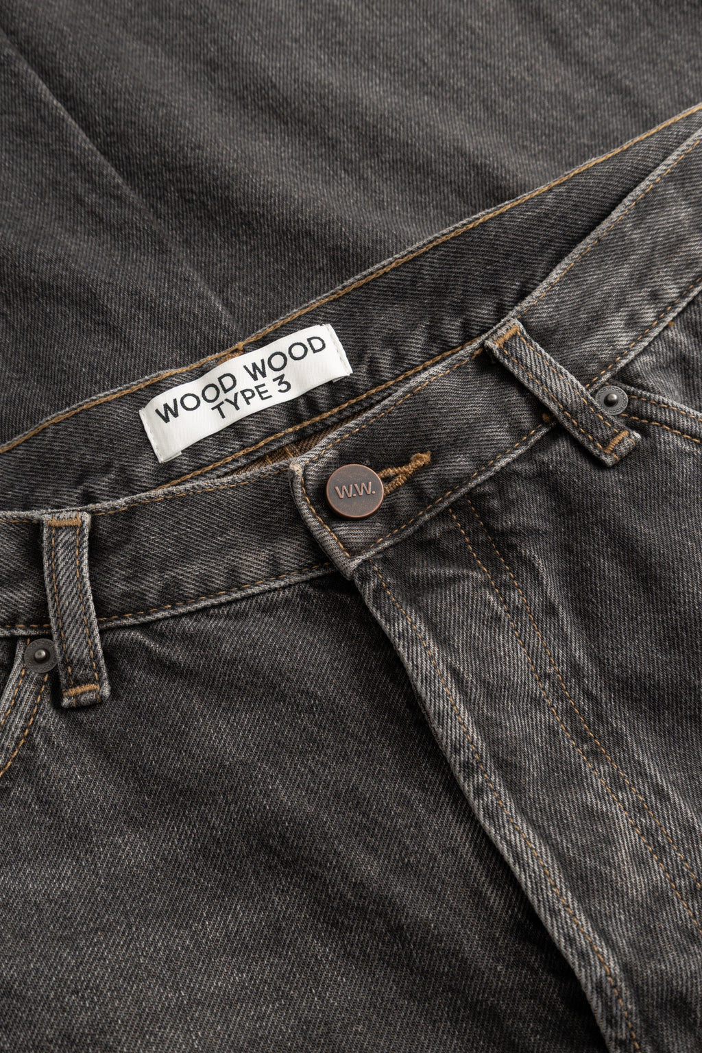 Wood Wood - Type 3 Jeans 25439 - Od Cacao Bukse Wood Wood 