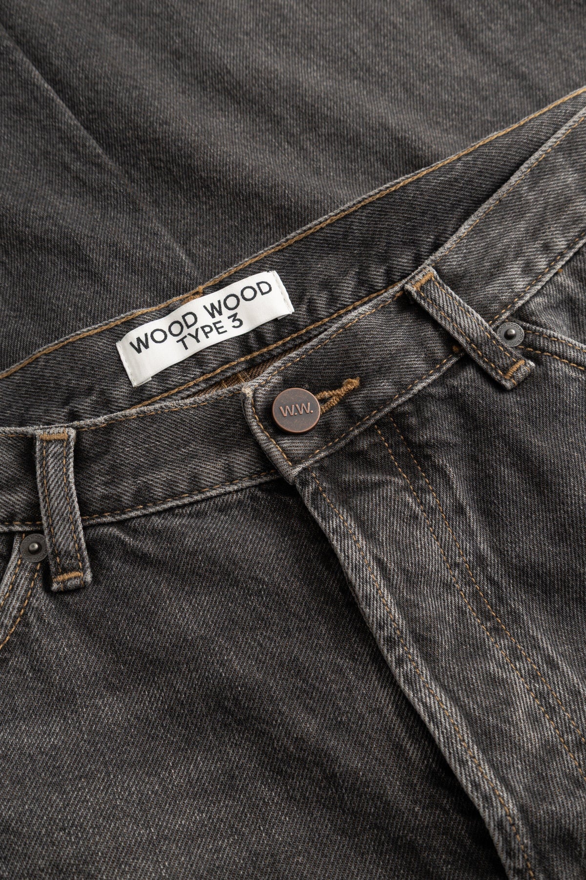 Wood Wood - Type 3 Jeans 25439 - Od Cacao Bukse Wood Wood 