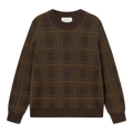 Wood Wood - Vim Crew Neck 25476 - Delicioso Check Genser Wood Wood 