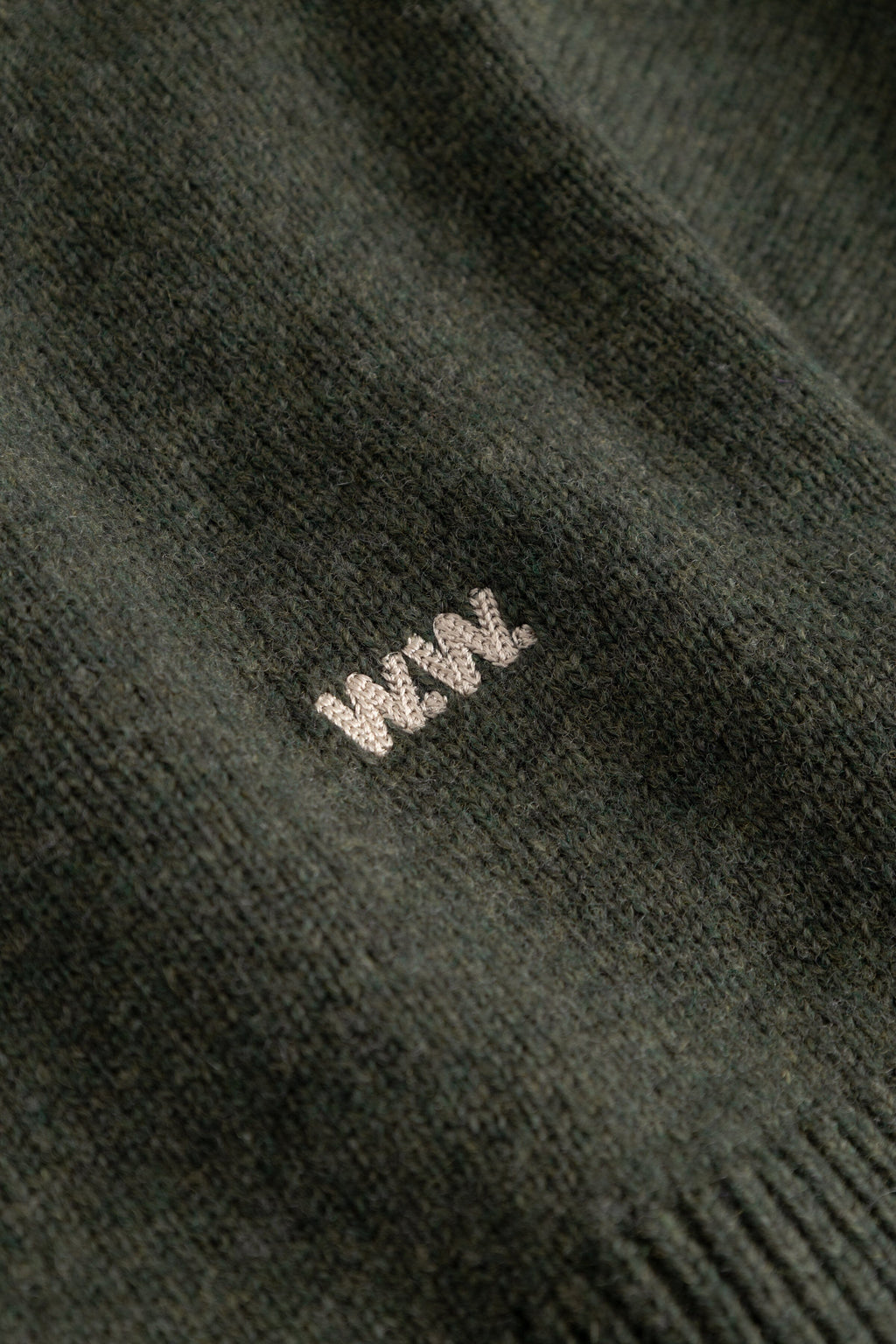 Wood Wood - WWlogo Crew Neck - Deep Depths Genser Wood Wood 