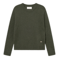 Wood Wood - WWlogo Crew Neck - Deep Depths Genser Wood Wood 