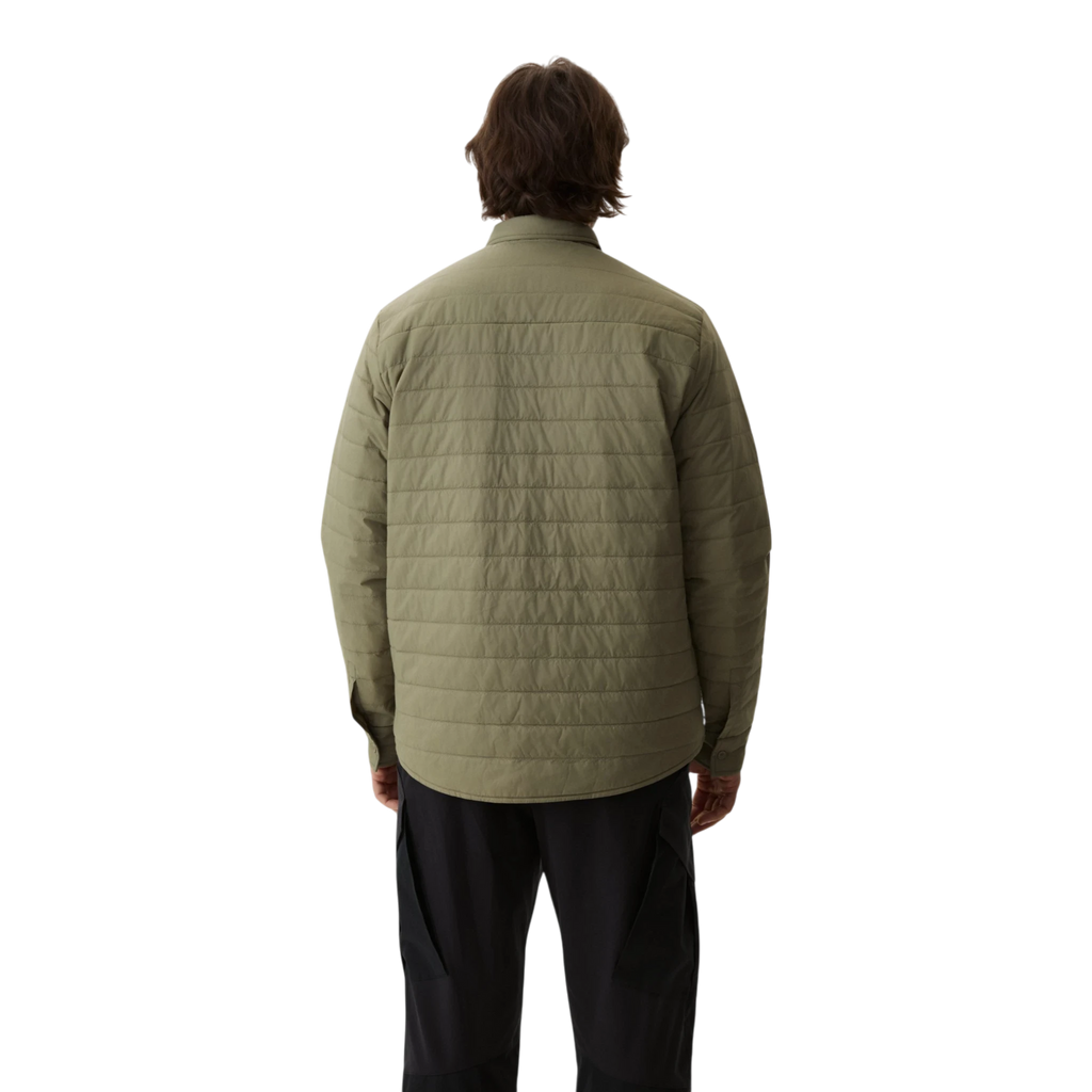 Yama Ember Puffer Shirt - Moss Green Shirt Yama 