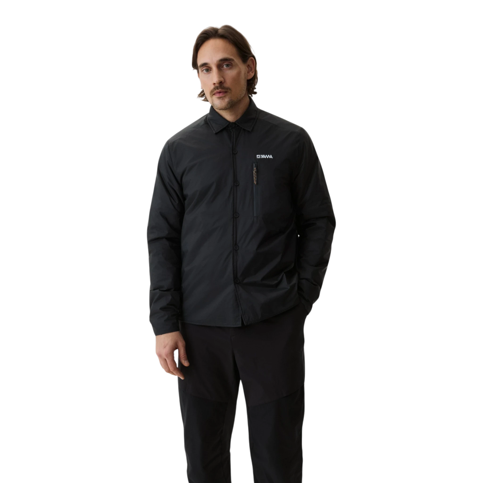 Yama Gradient Tech Shirt - Anthracite Shirt Yama 