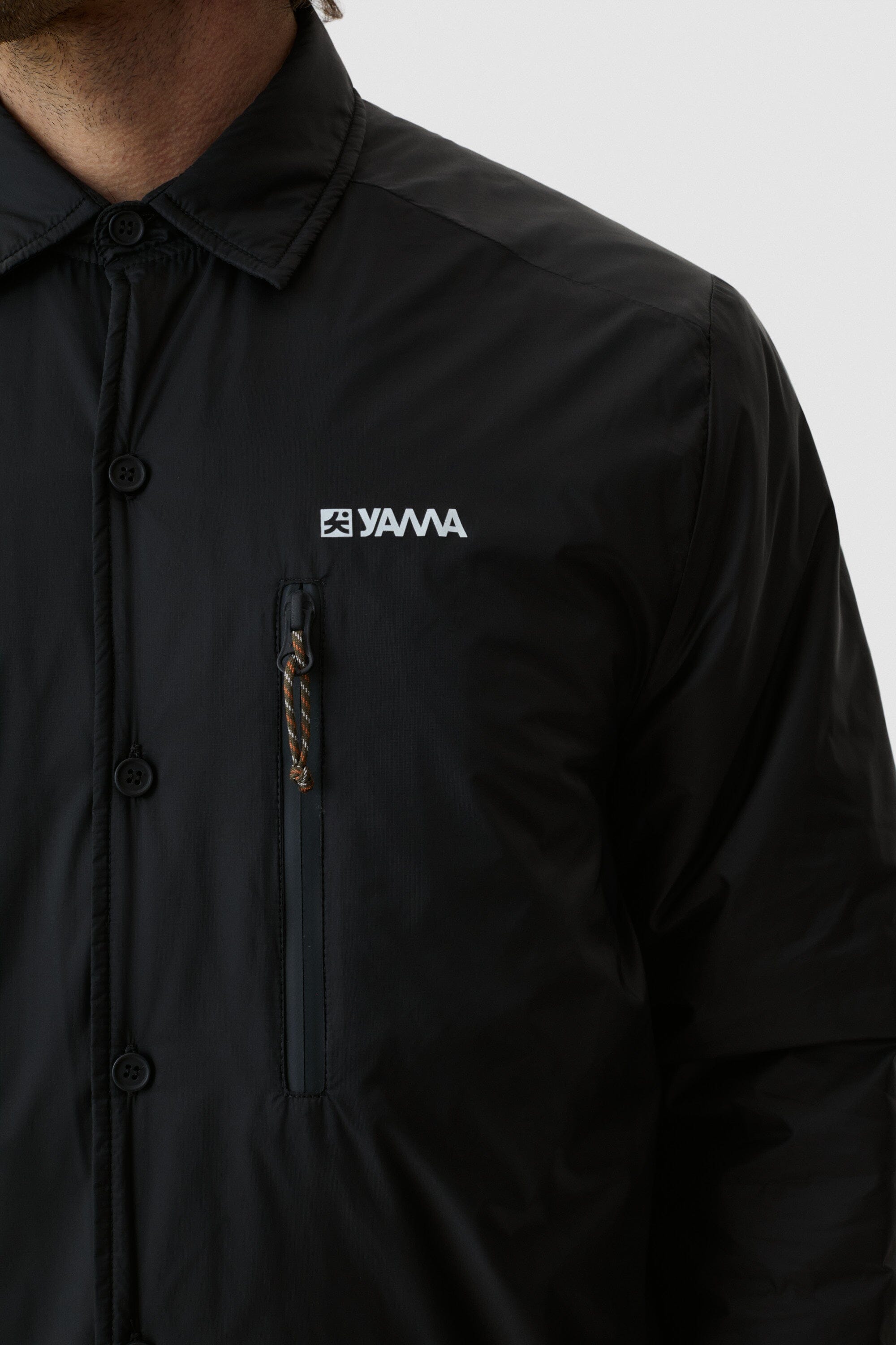 Yama Gradient Tech Shirt - Anthracite Shirt Yama 