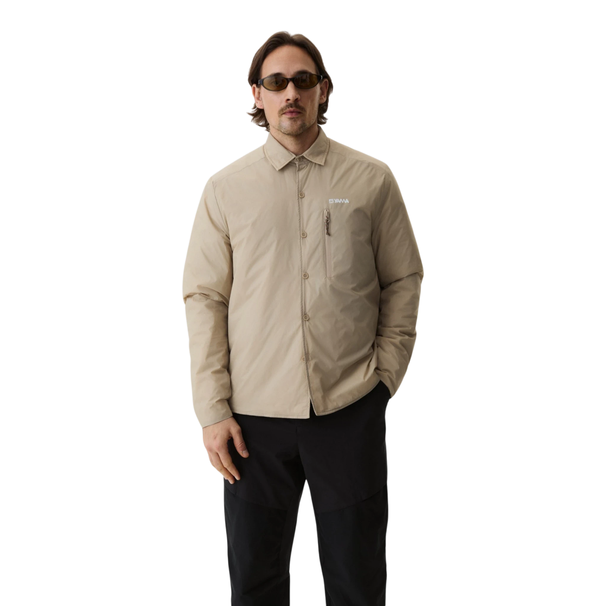Yama Gradient Tech Shirt - Sand Dune Shirt Yama 