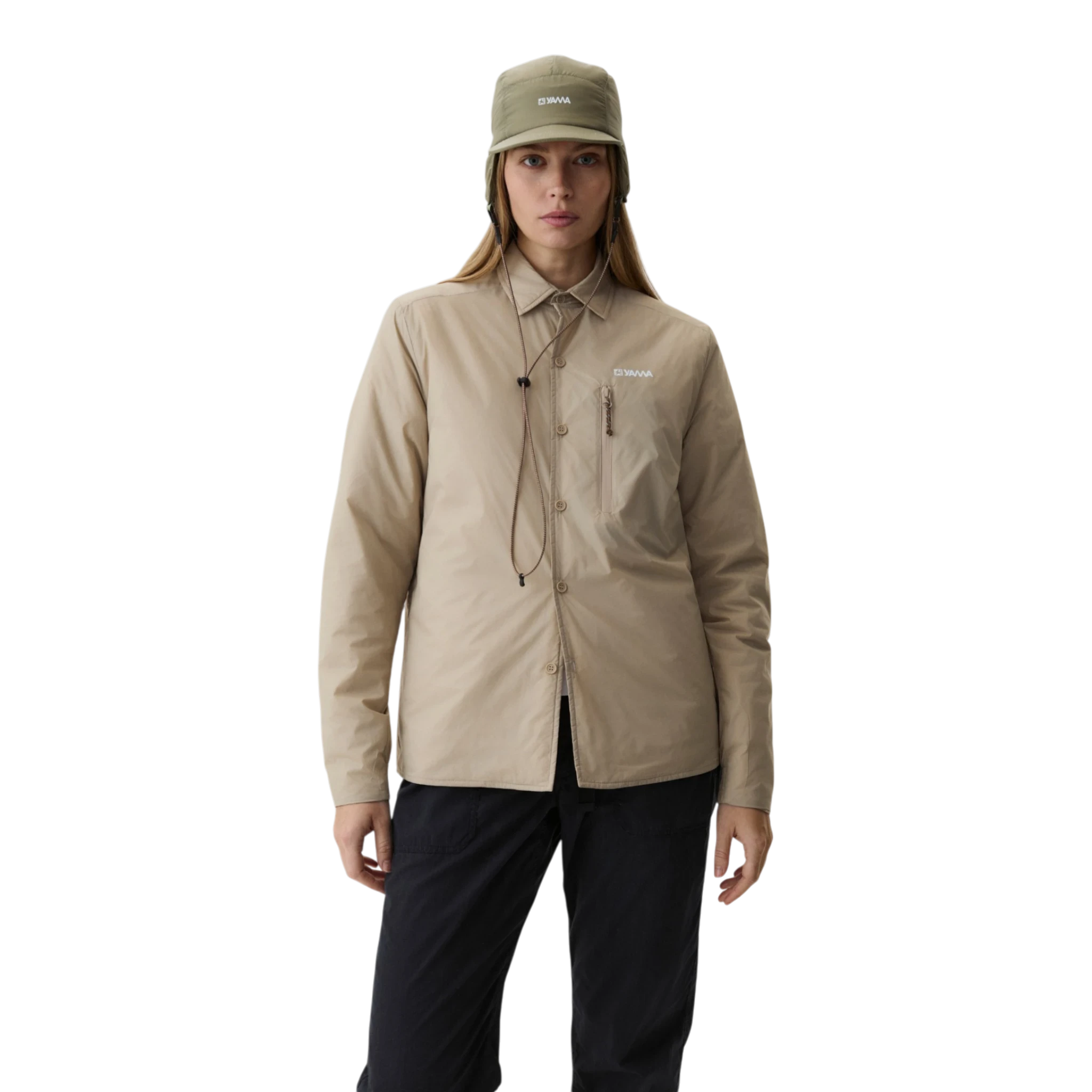 Yama Gradient Tech Shirt - Sand Dune Shirt Yama 