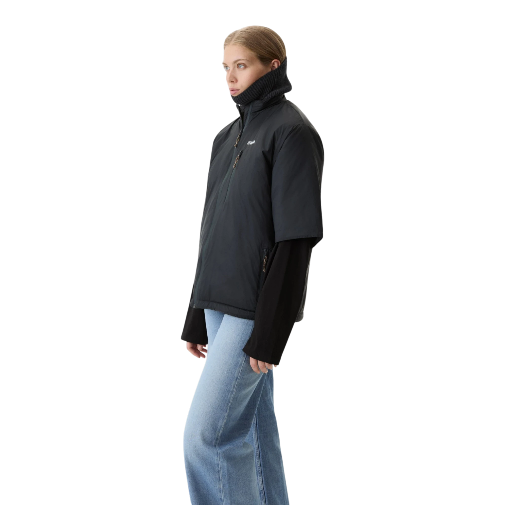 Yama Strata Plain Jacket - Anthracite Jacket Yama 