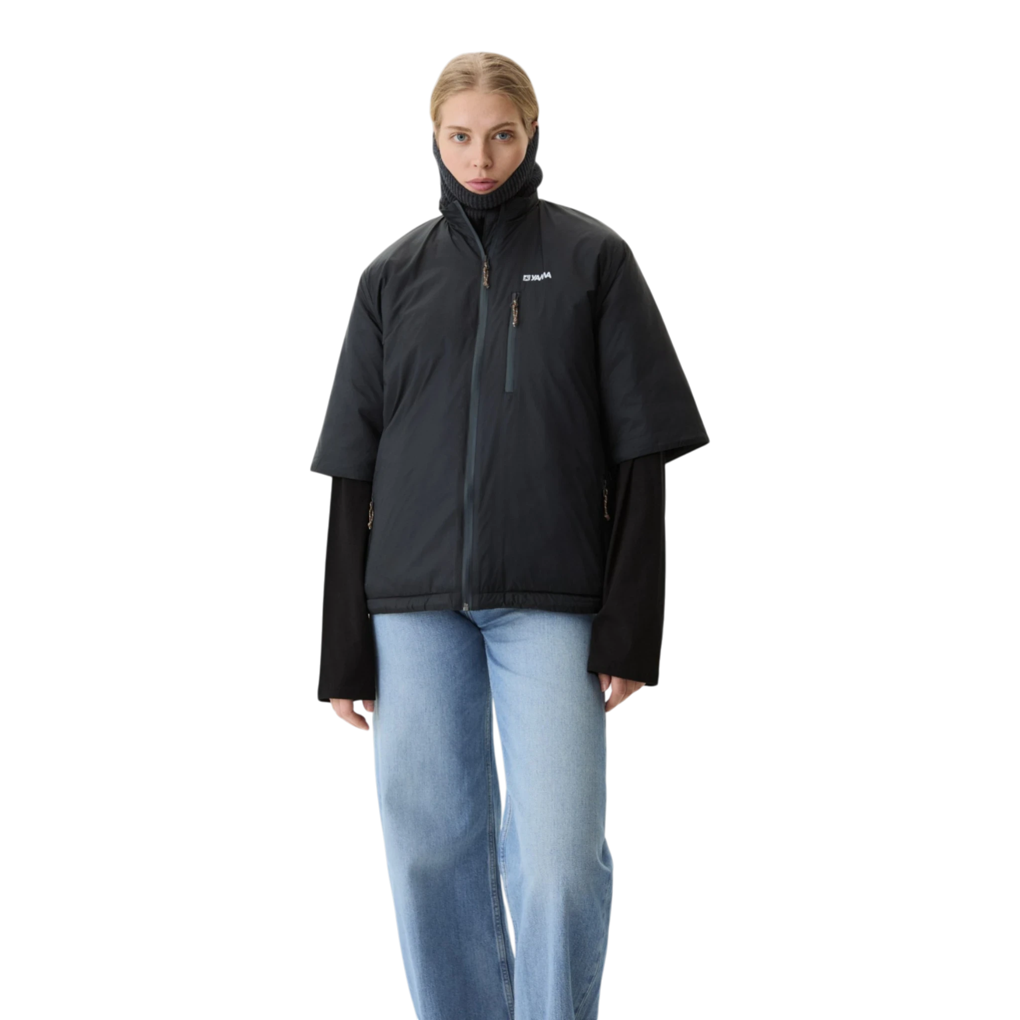 Yama Strata Plain Jacket - Anthracite Jacket Yama 