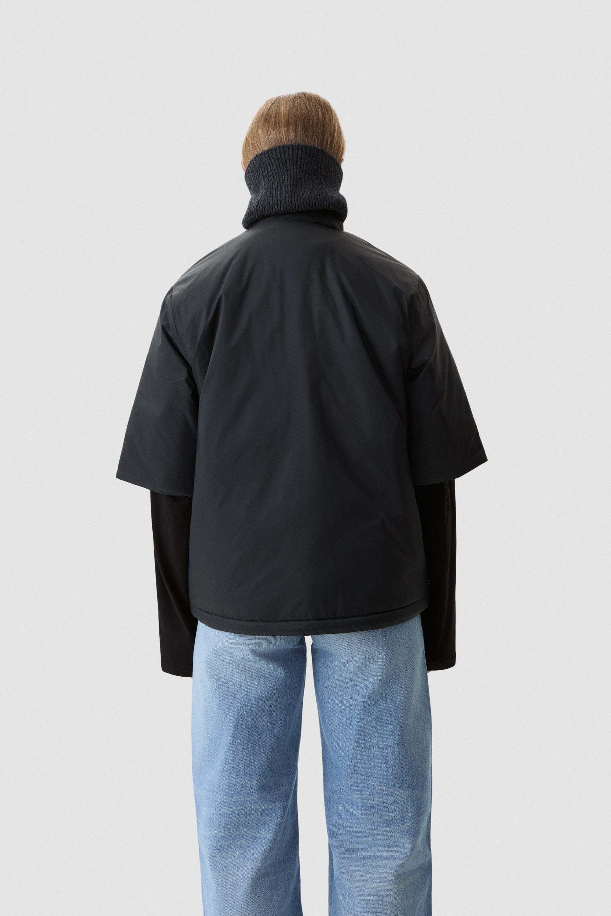 Yama Strata Plain Jacket - Anthracite Jacket Yama 