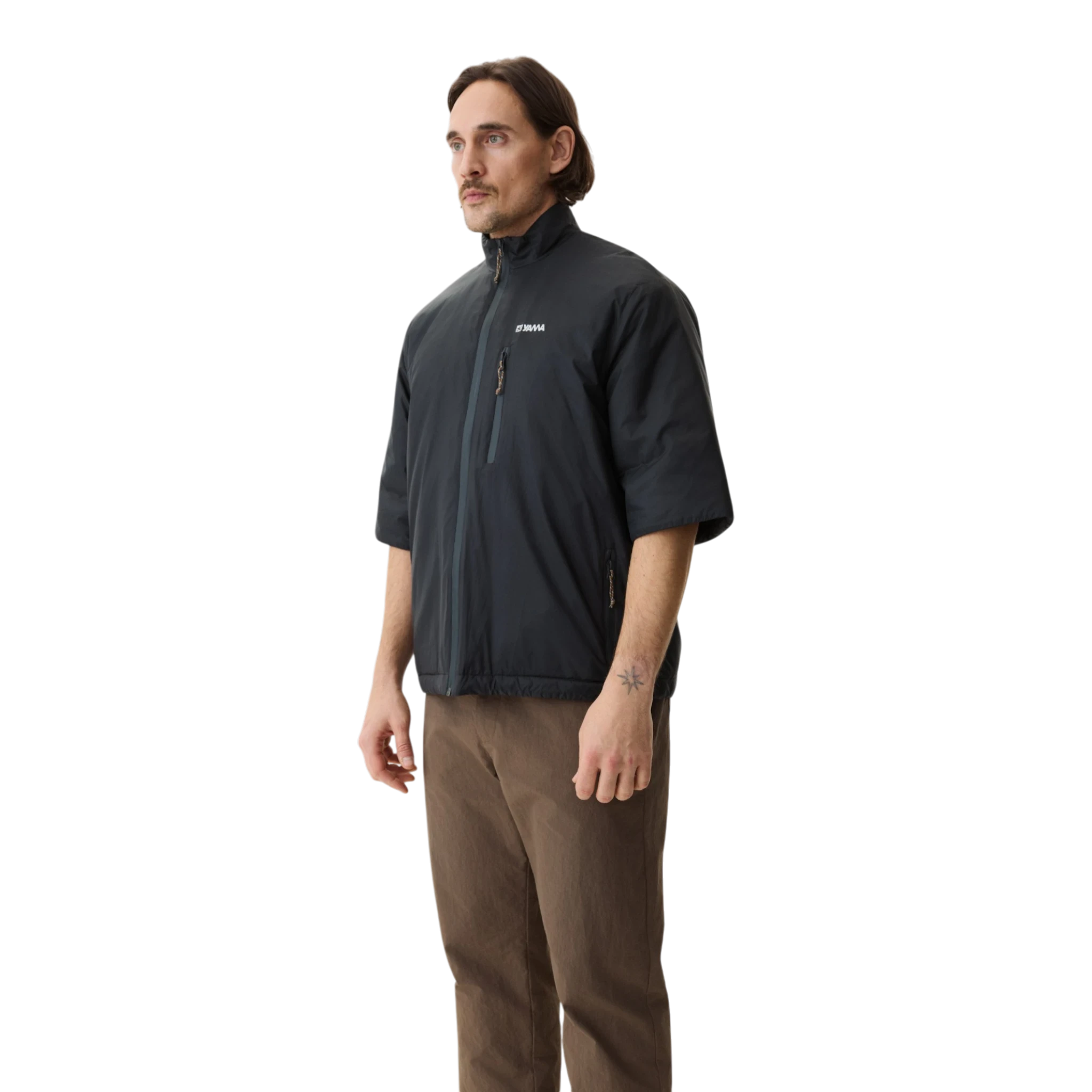 Yama Strata Plain Jacket - Anthracite Jacket Yama 