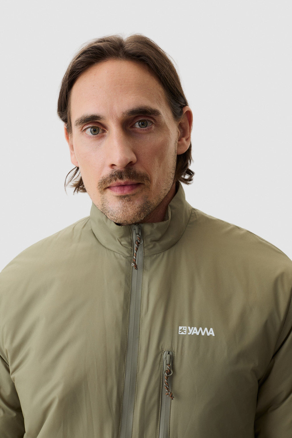 Yama Strata Plain Jacket - Moss Green Jacket Yama 