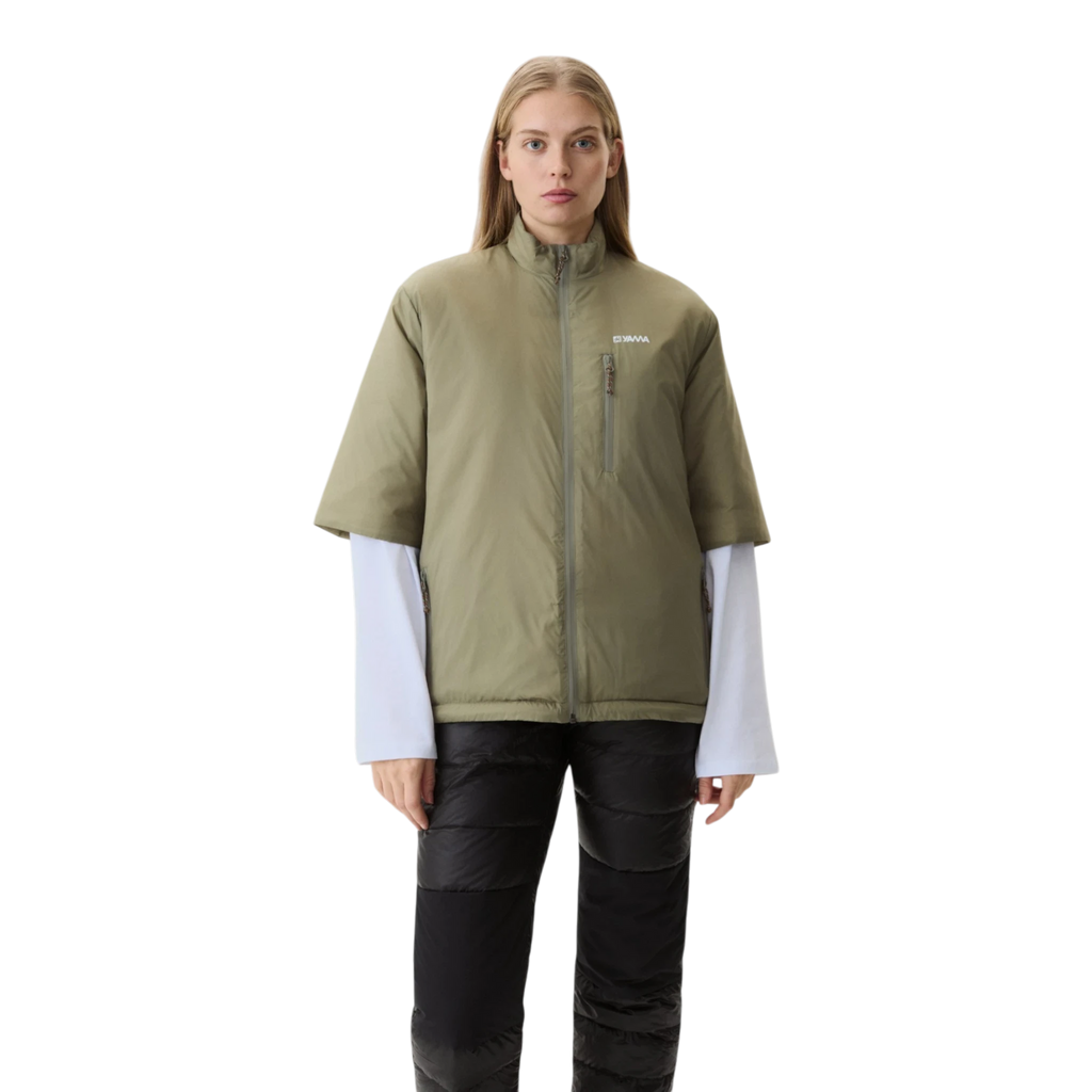 Yama Strata Plain Jacket - Moss Green Jacket Yama 