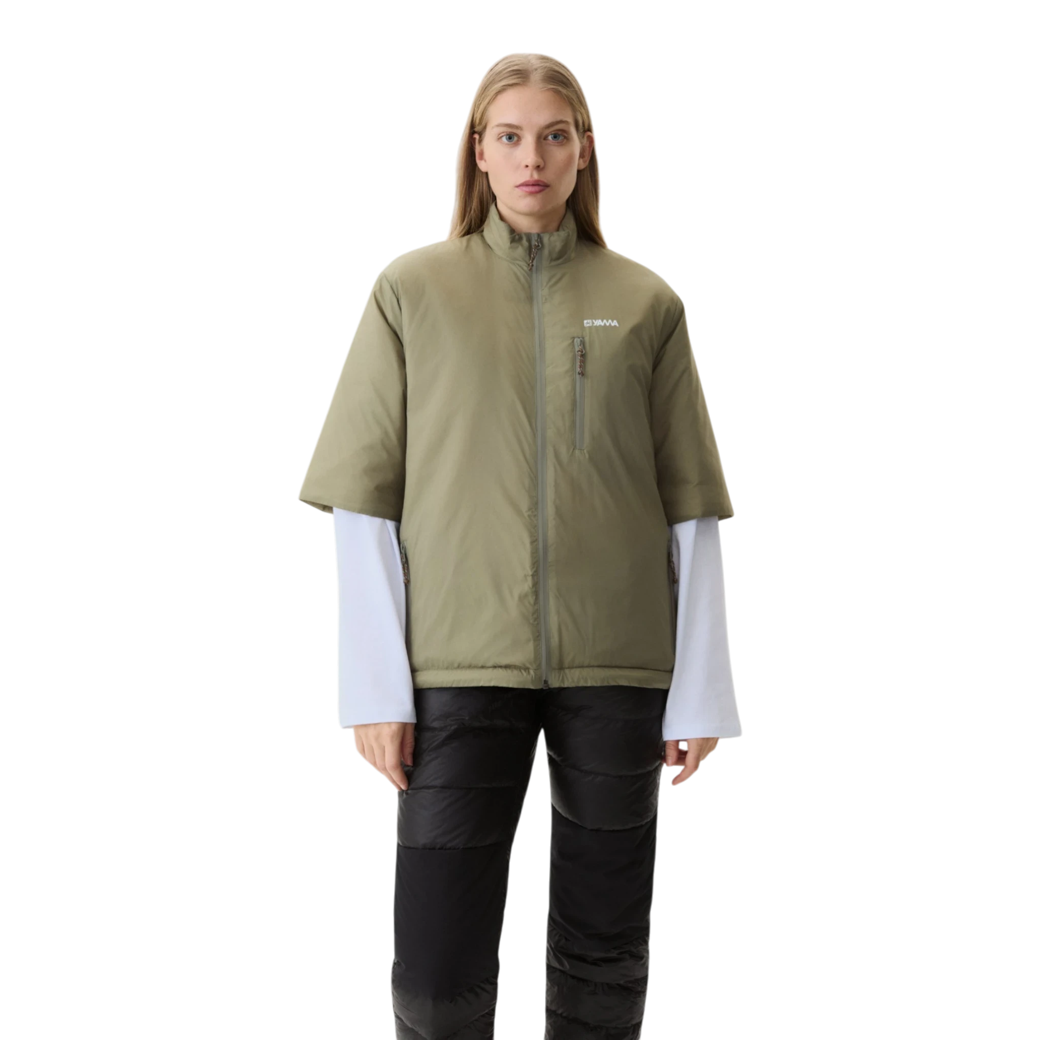 Yama Strata Plain Jacket - Moss Green Jacket Yama 