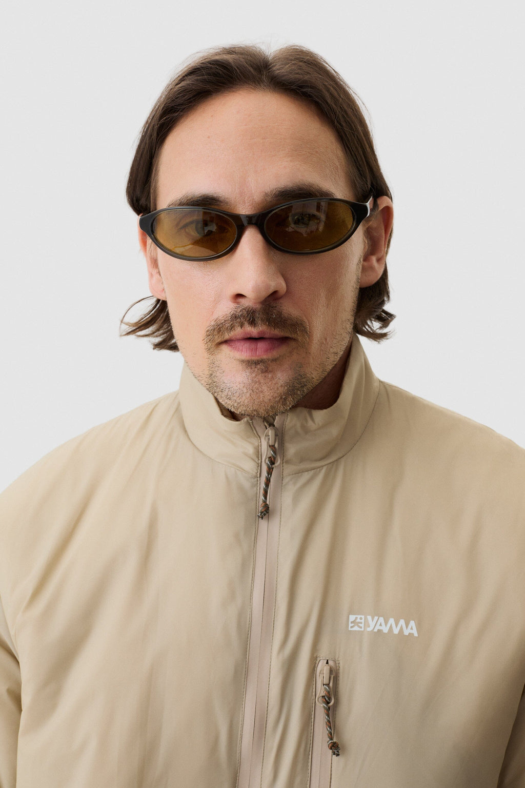 Yama Strata Plain Jacket - Sand Dune Jacket Yama 