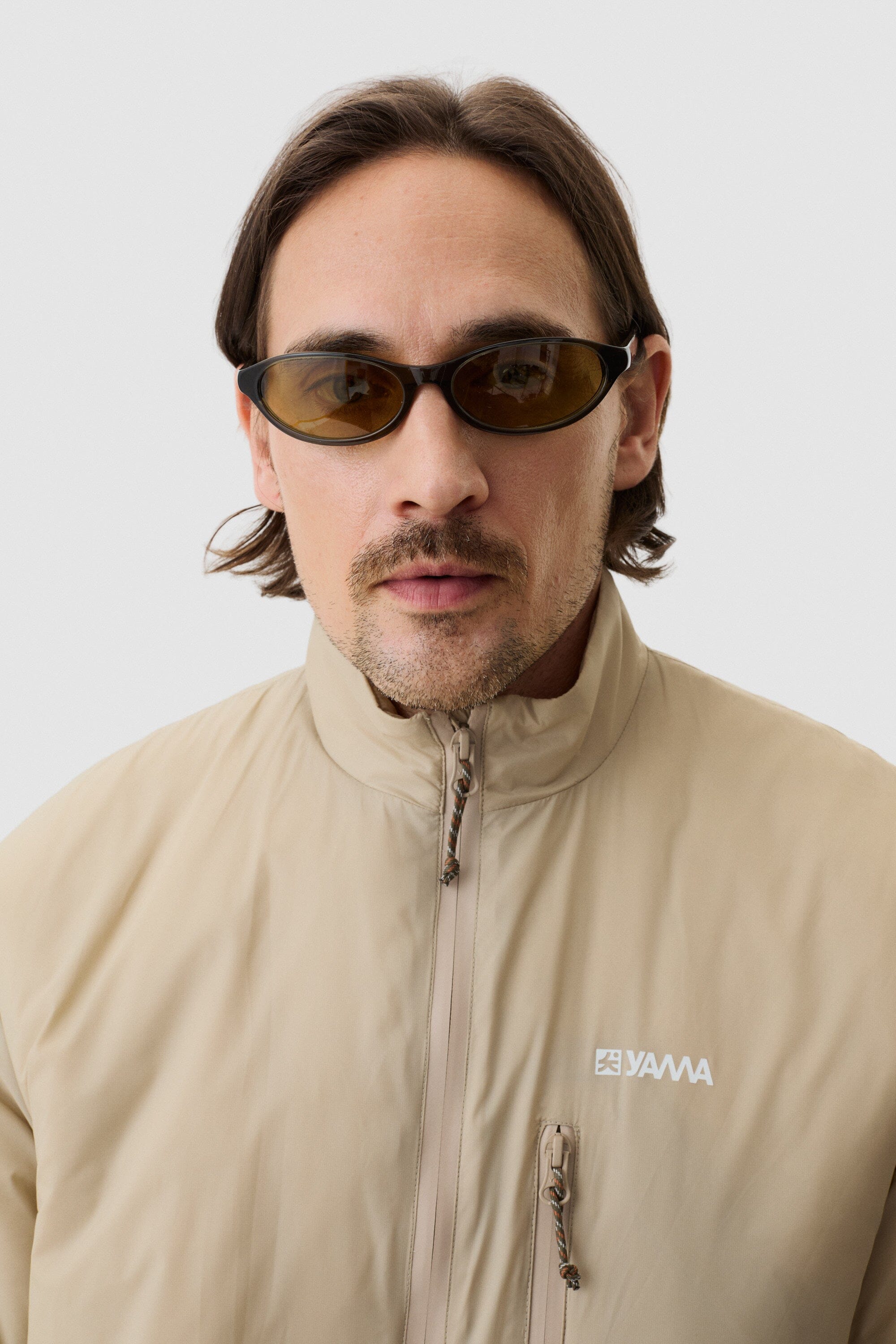 Yama Strata Plain Jacket - Sand Dune Jacket Yama 