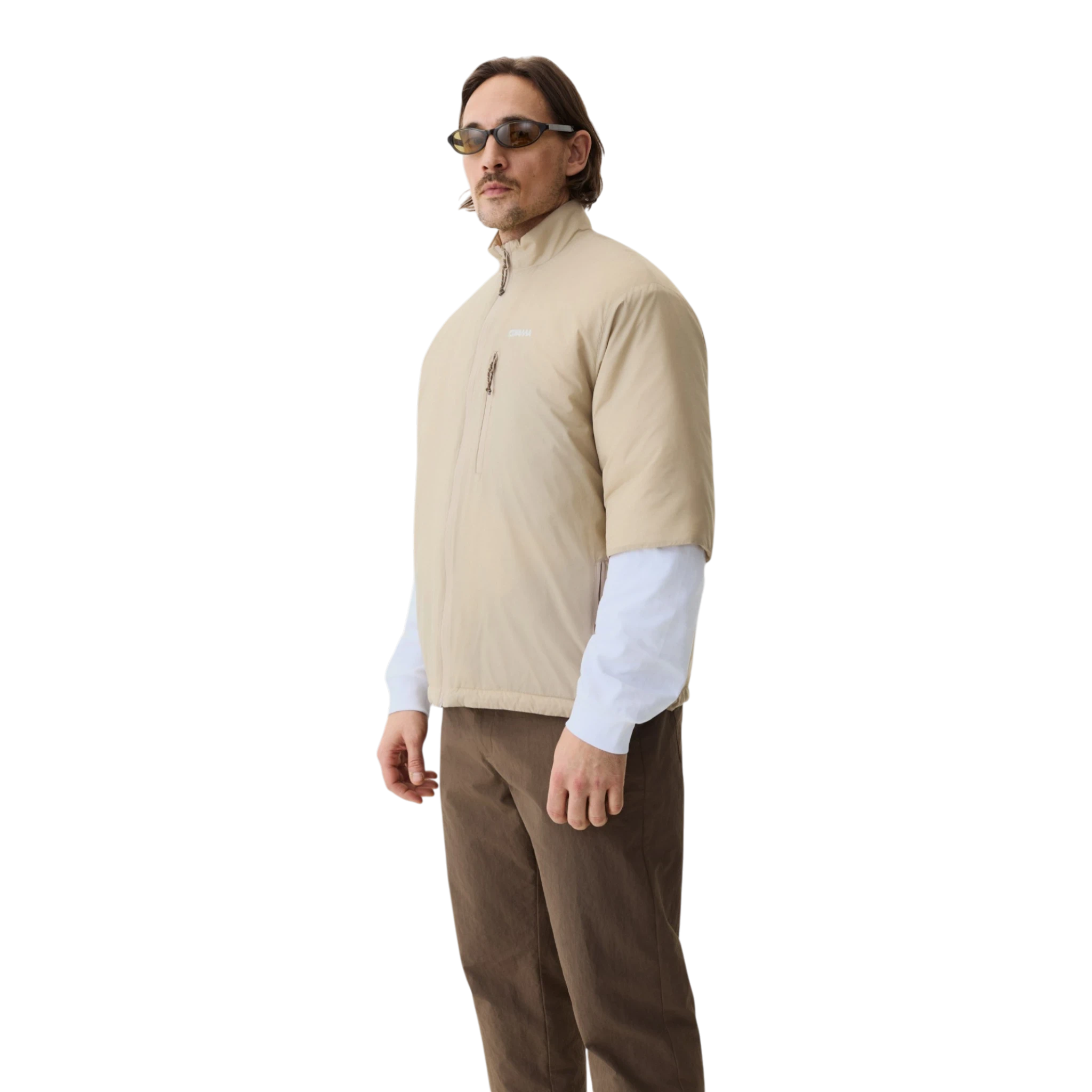 Yama Strata Plain Jacket - Sand Dune Jacket Yama 
