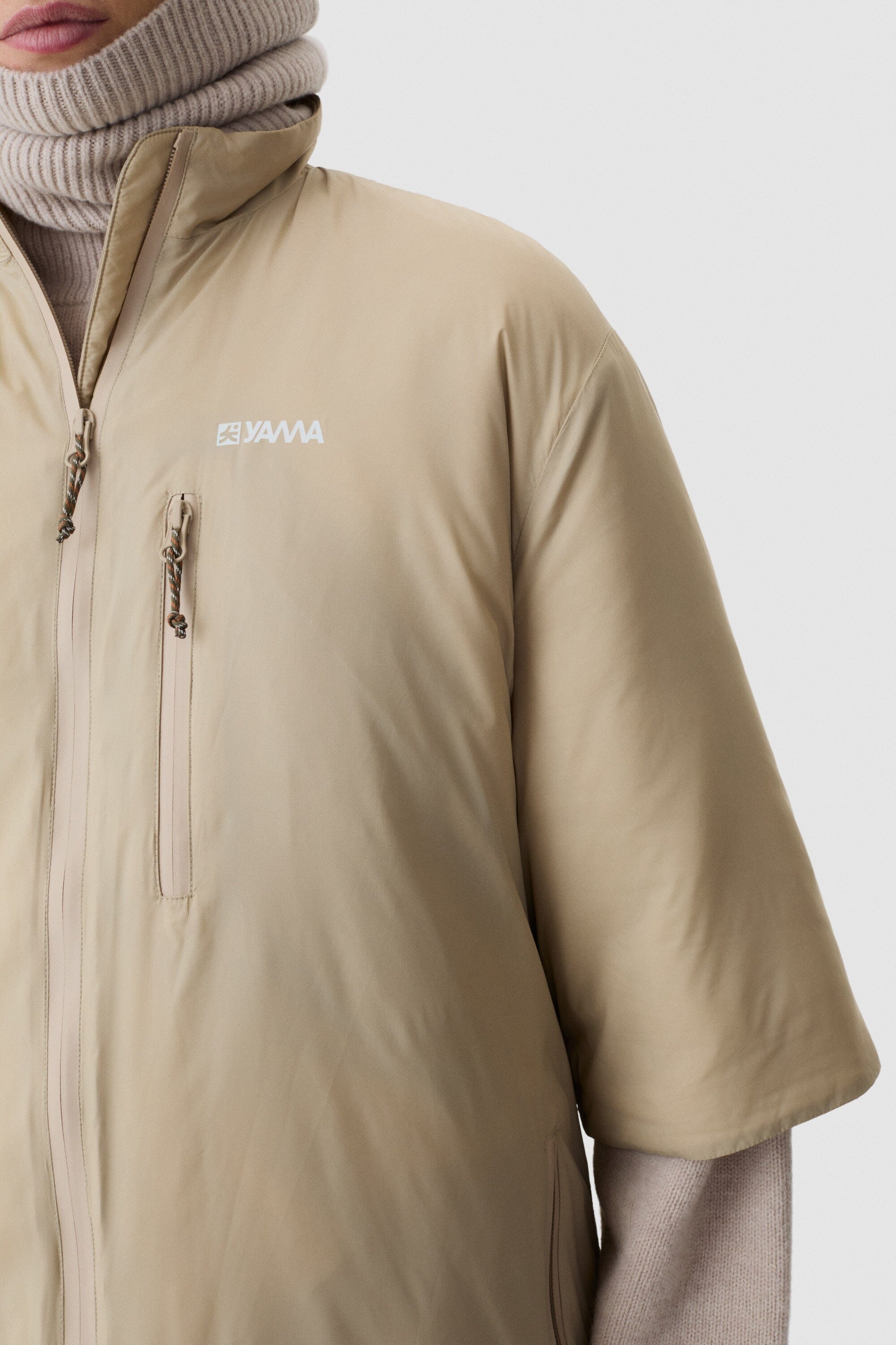 Yama Strata Plain Jacket - Sand Dune Jacket Yama 