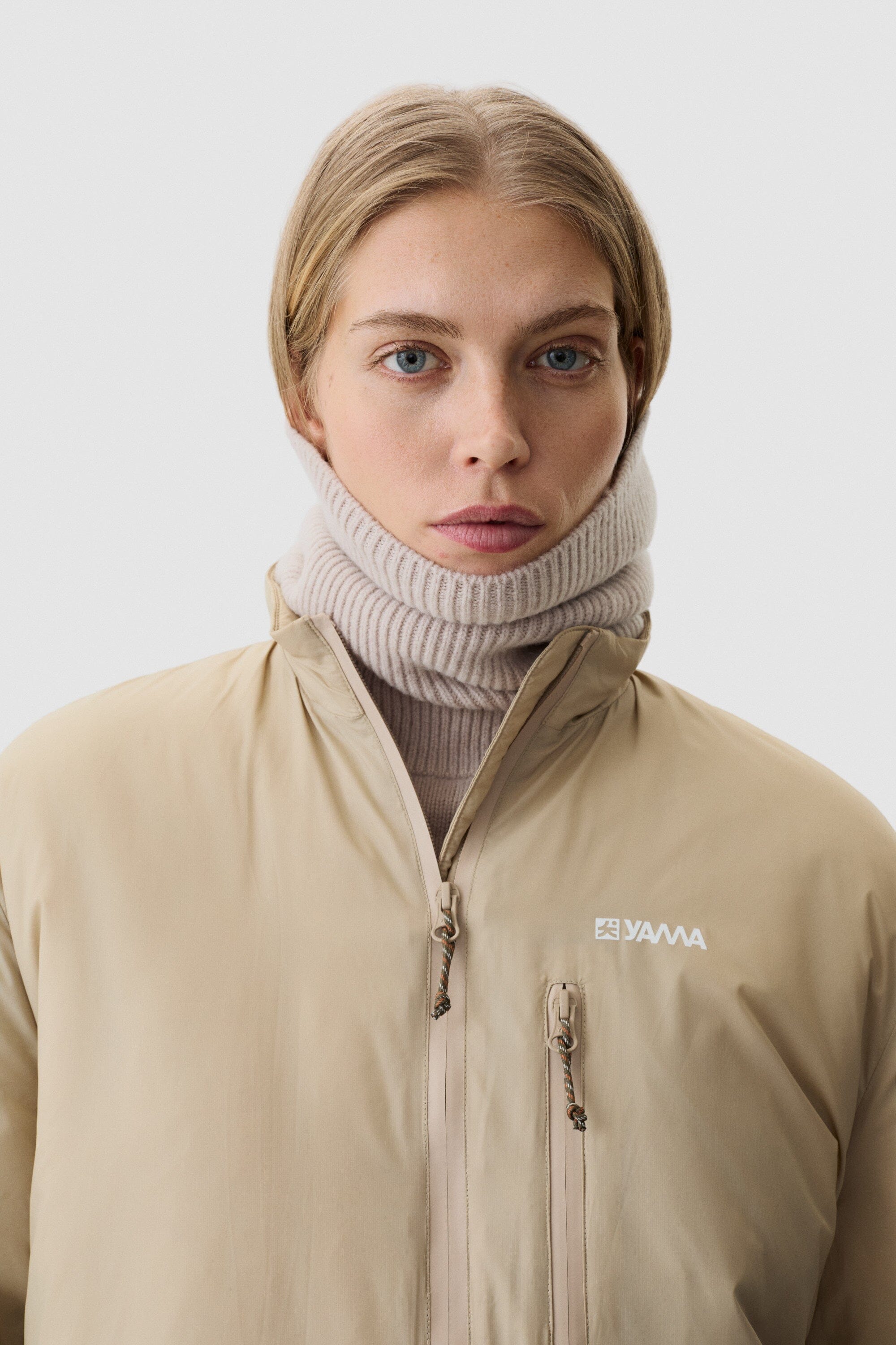 Yama Strata Plain Jacket - Sand Dune Jacket Yama 