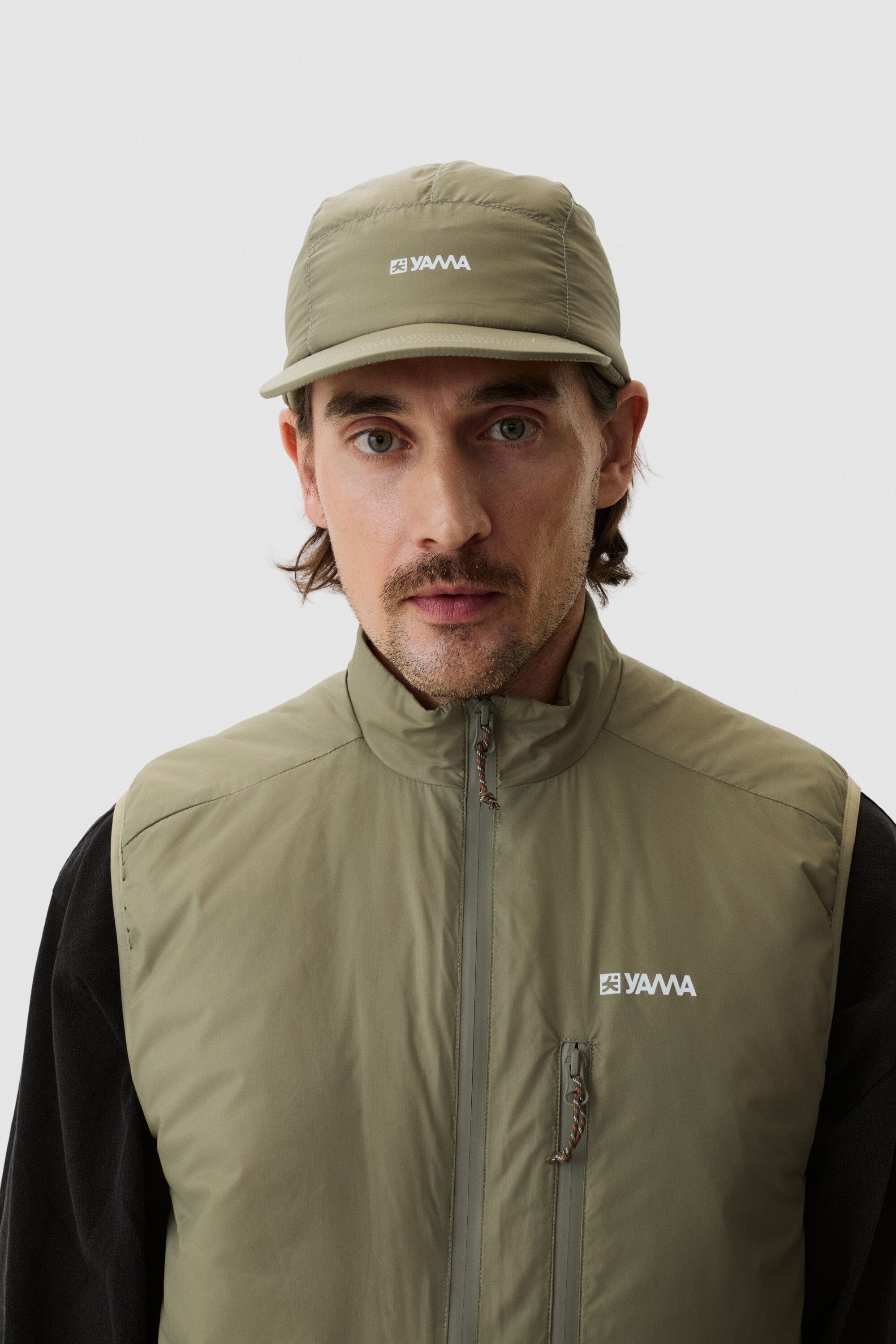 Yama Traverse Plain Vest - Moss Green Vest Yama 