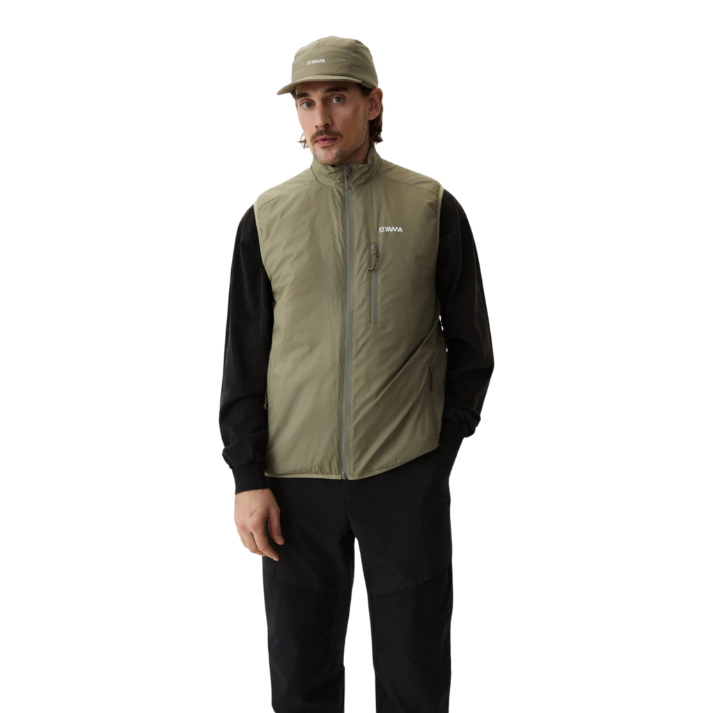 Yama Traverse Plain Vest - Moss Green Vest Yama 