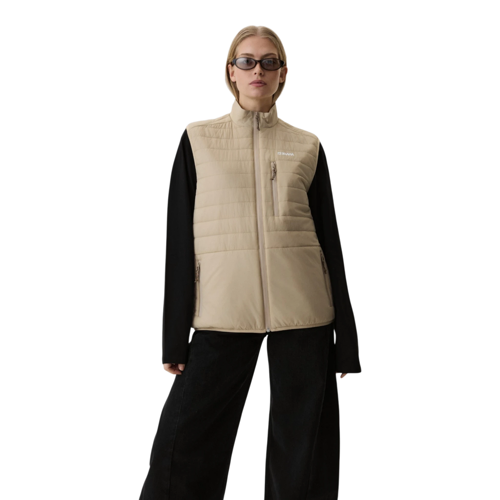 Yama Traverse Puffer Vest - Sand Dune Vest Yama 