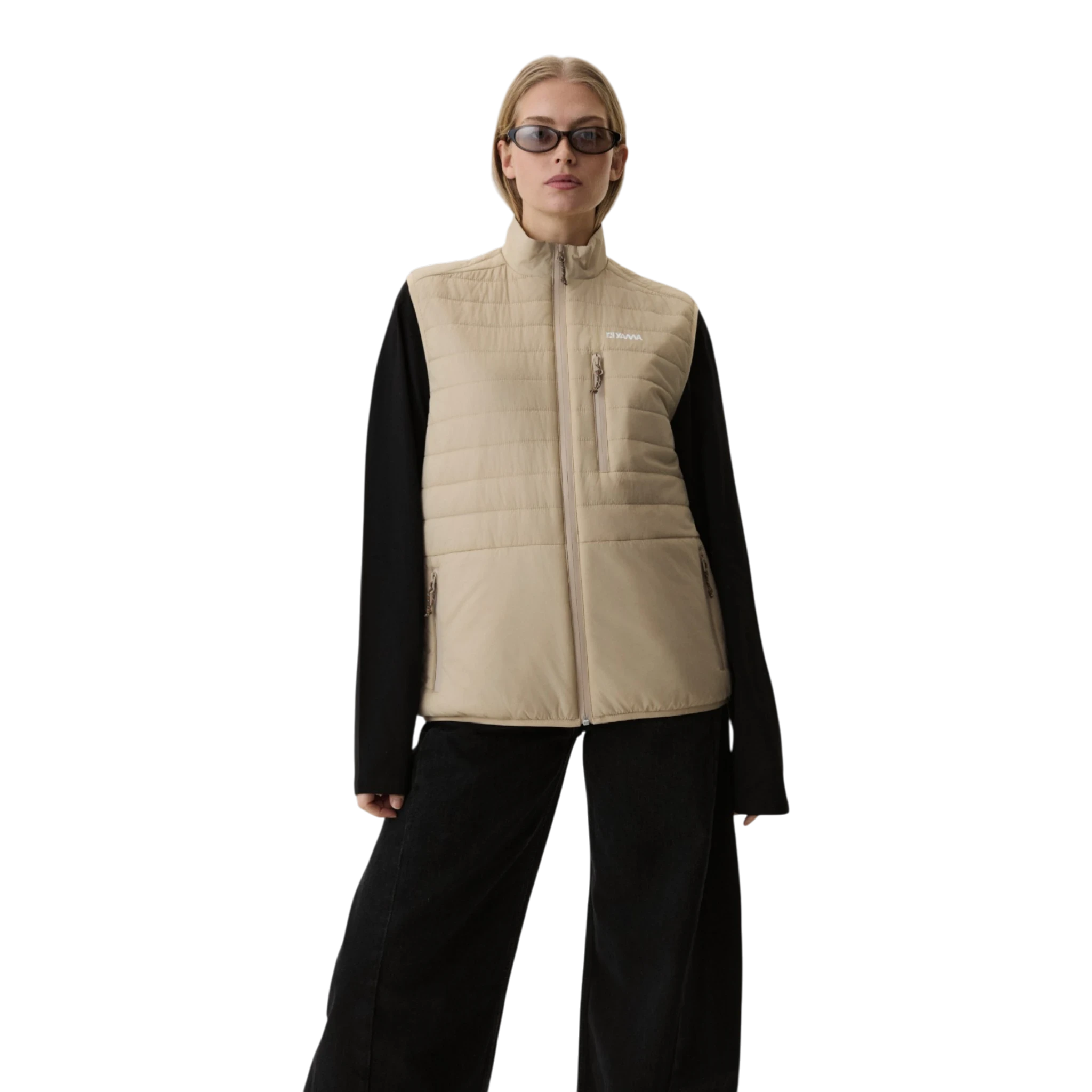 Yama Traverse Puffer Vest - Sand Dune Vest Yama 
