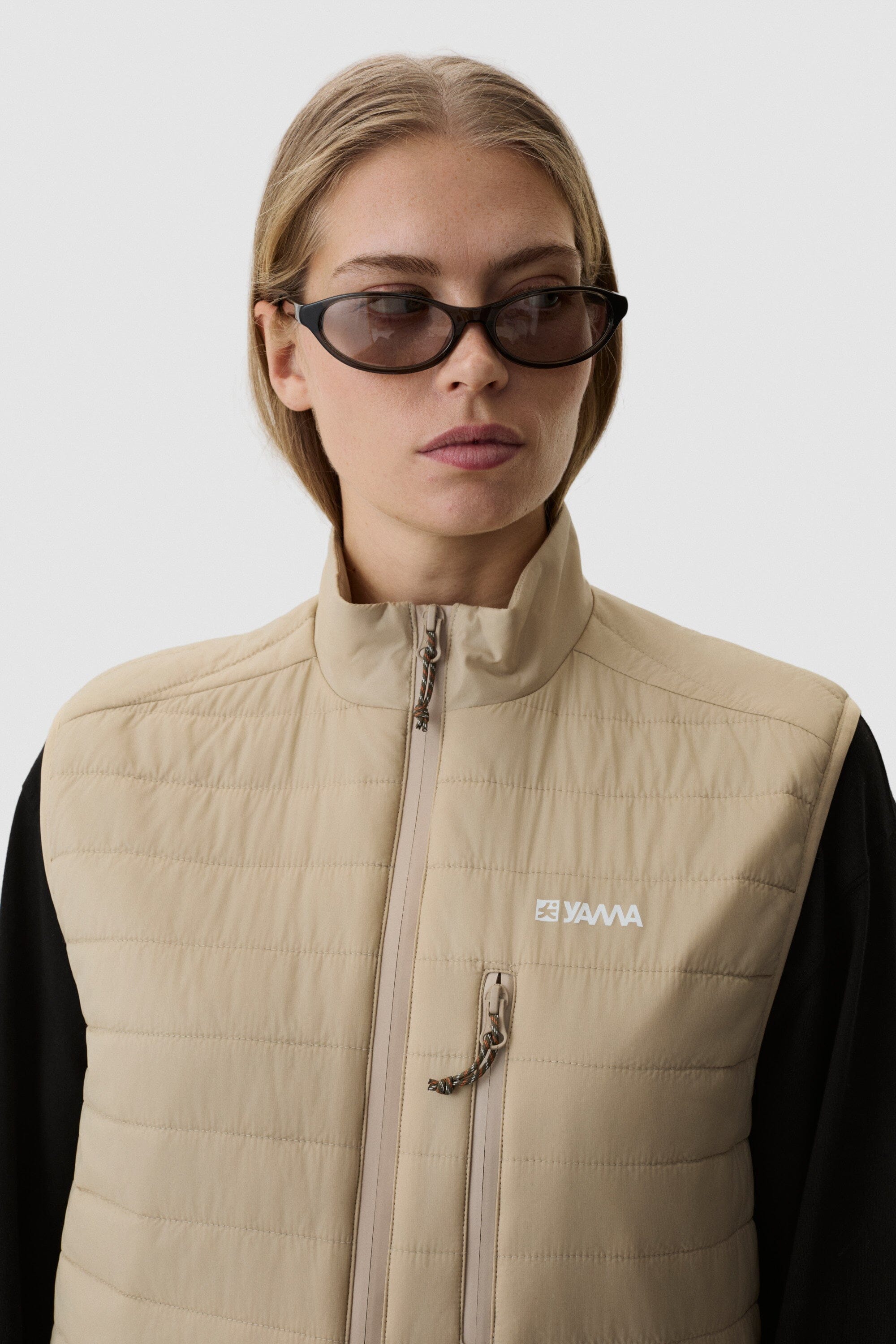 Yama Traverse Puffer Vest - Sand Dune Vest Yama 
