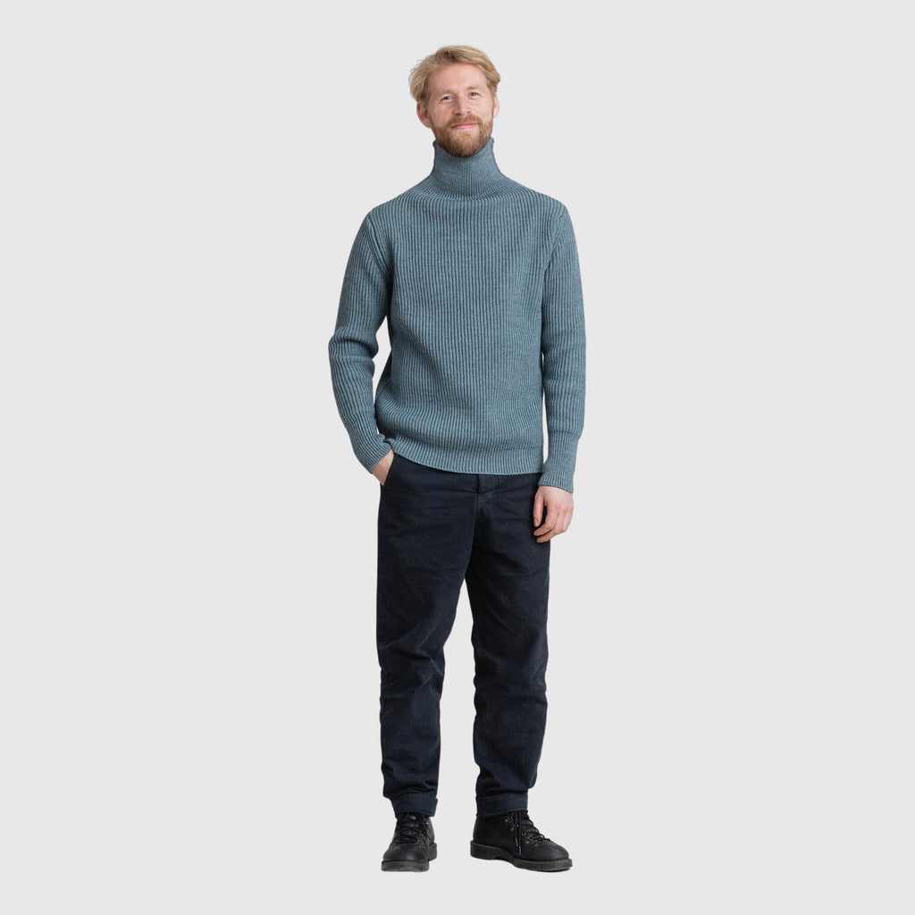Andersen-Andersen Turtleneck - Light Indigo Knitwear Andersen-Andersen 
