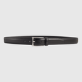 Anderson's Classic Stitched Belt - Black Belt Anderson's 