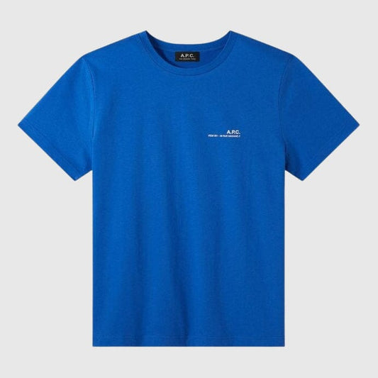 A.P.C Item T-Shirt - Royal Blue T-Shirt A.P.C. 