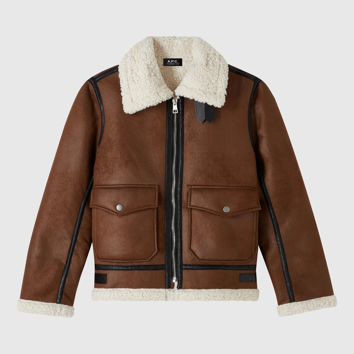 A.P.C. Tommy Jacket - Icy Brown Jacket A.P.C. 