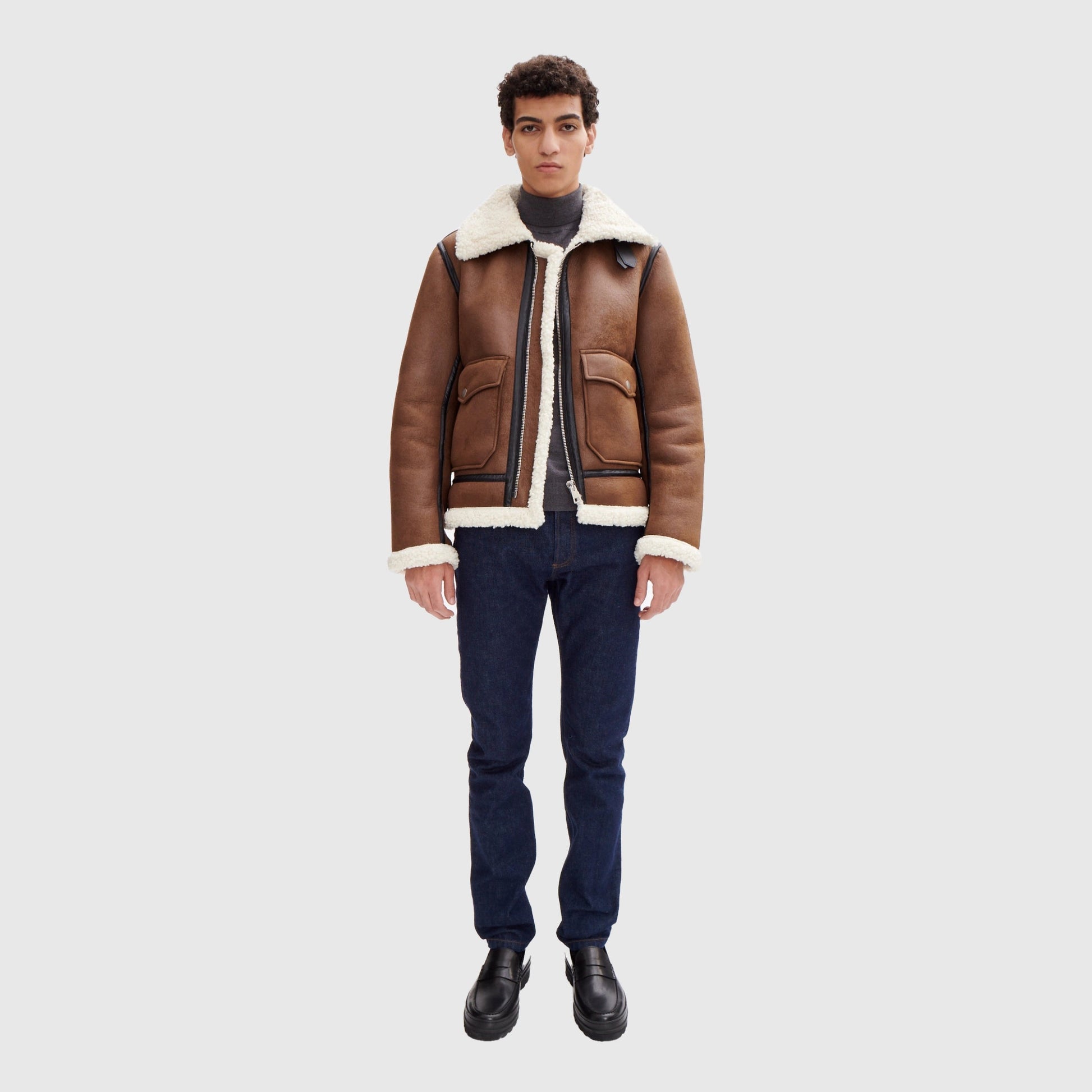 A.P.C. Tommy Jacket - Icy Brown Jacket A.P.C. 
