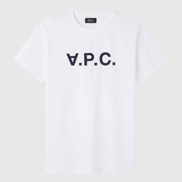 A.P.C. vpc T-shirt - White / Dark Navy T-shirt A.P.C. 