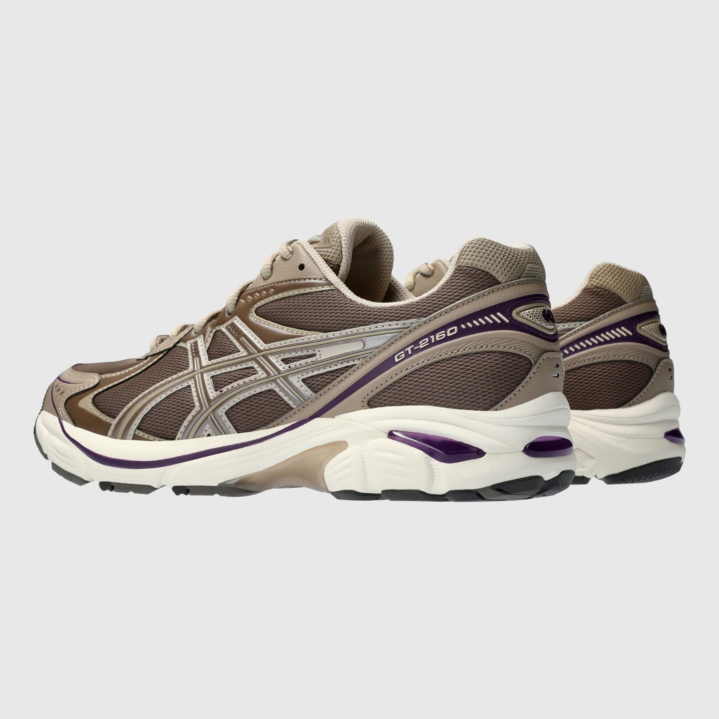 Asics GT-2160 Sneakers - Dark Taupe / Taupe Grey Sneakers Asics 