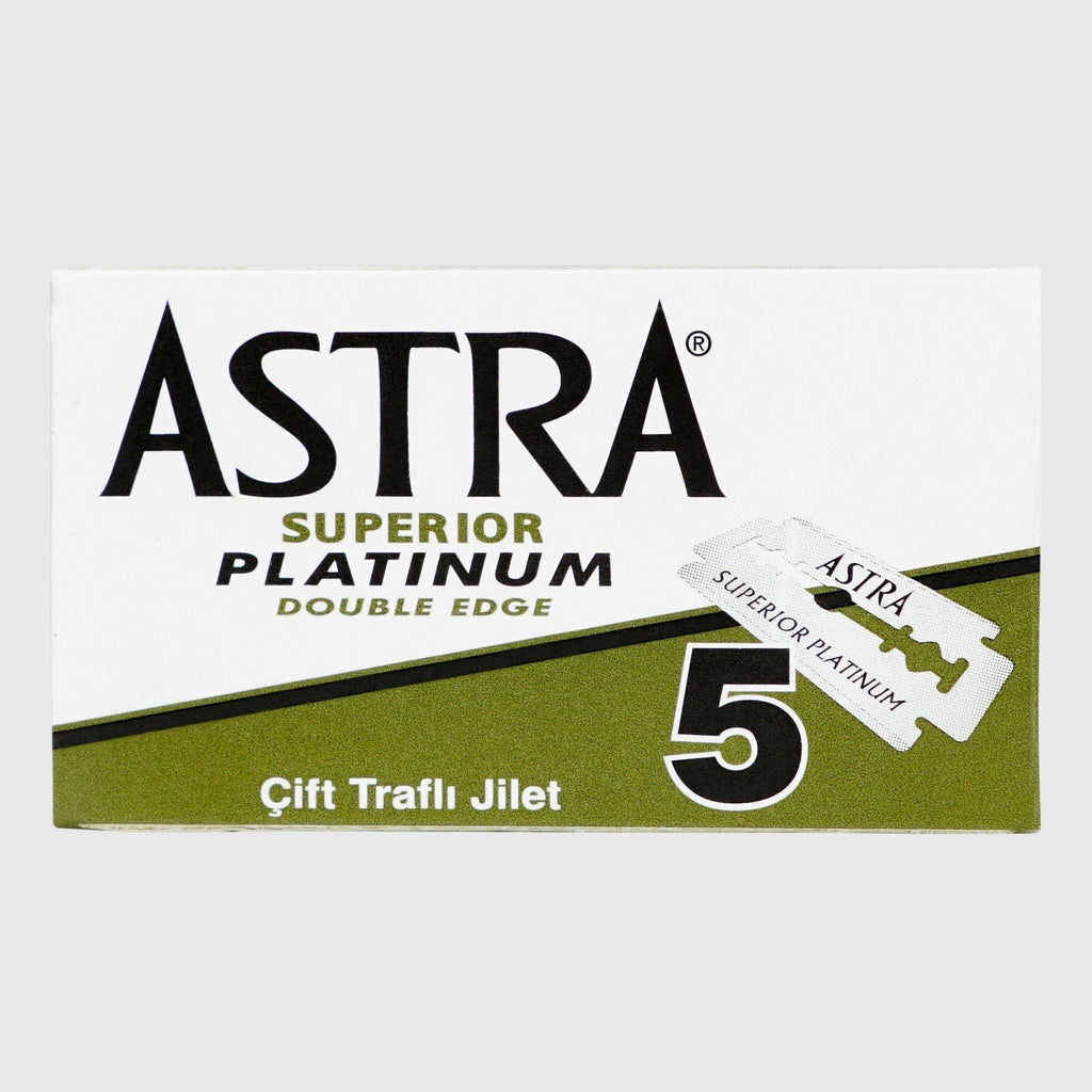 Astra Superior Platinum Double Edge Blades 5-Pack Shave Tools Astra 