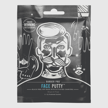 Barber Pro Face Putty Peel-Off Mask - 3-pack Skin Barber Pro 