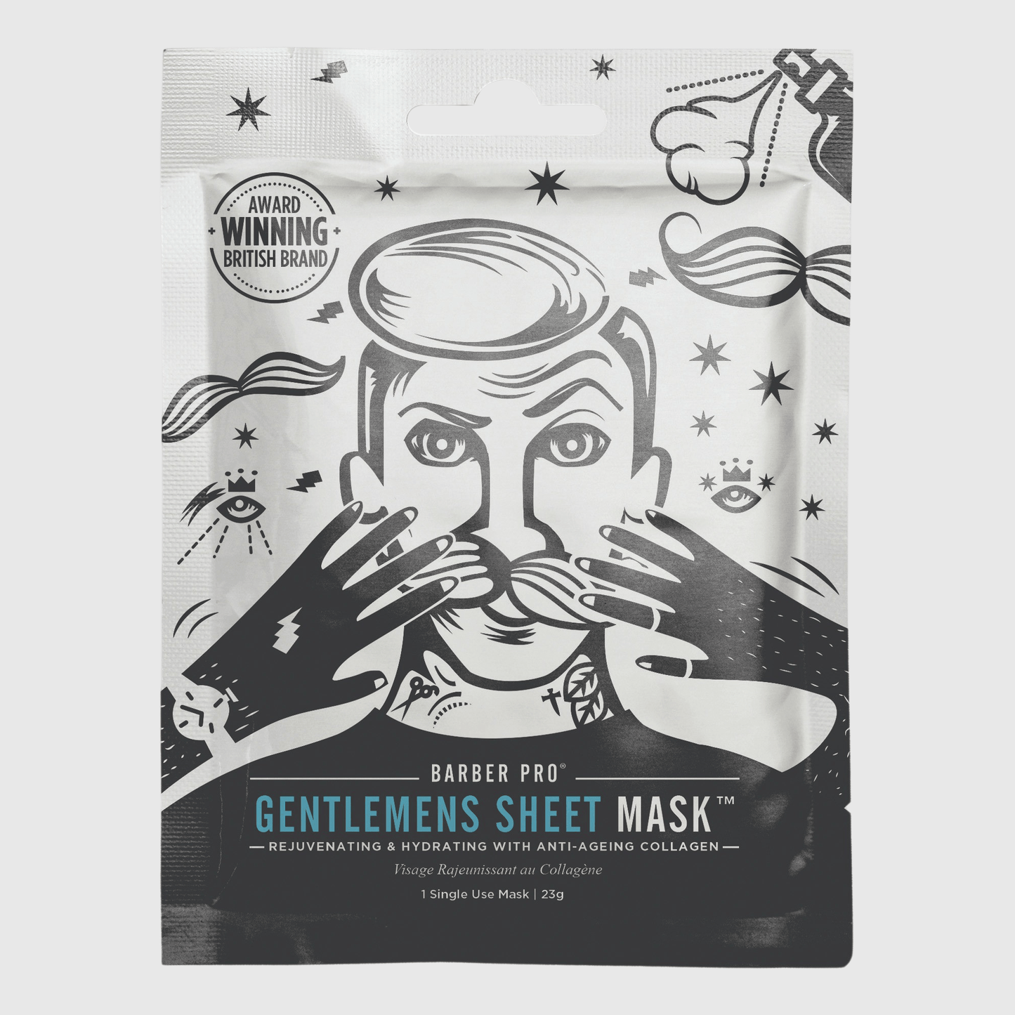 Barber Pro Gentlemen's Sheet Mask Skin Barber Pro 