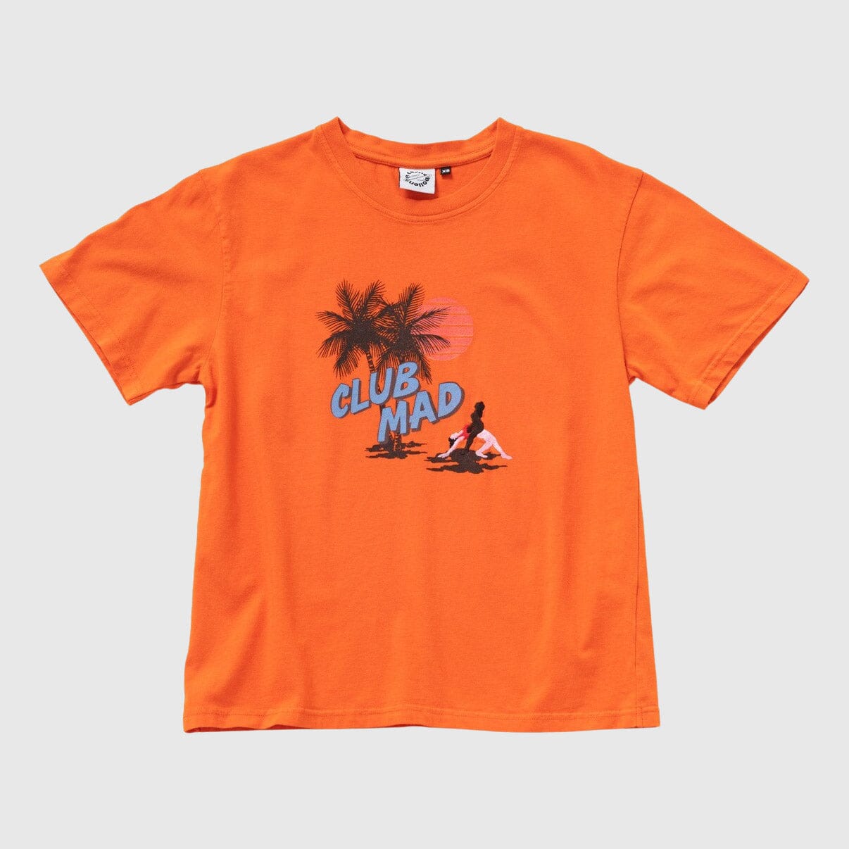Carne Bollente Club Mad T-Shirt - Orange T-shirt Carne Bollente 