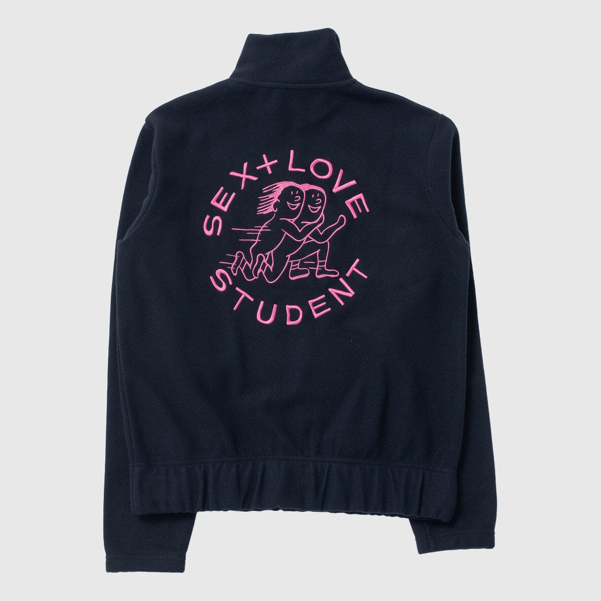 Carne Bollente Sex+Love Student Sweater - Navy Sweatshirt Carne Bollente 
