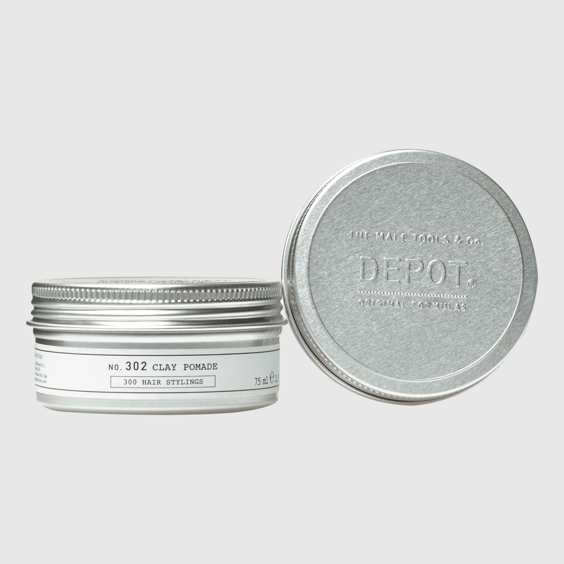 Depot No. 302 Clay Pomade Hair Depot 