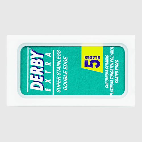 Derby Extra Double Edge Blades 5-pack Shave Tools Derby Extra 