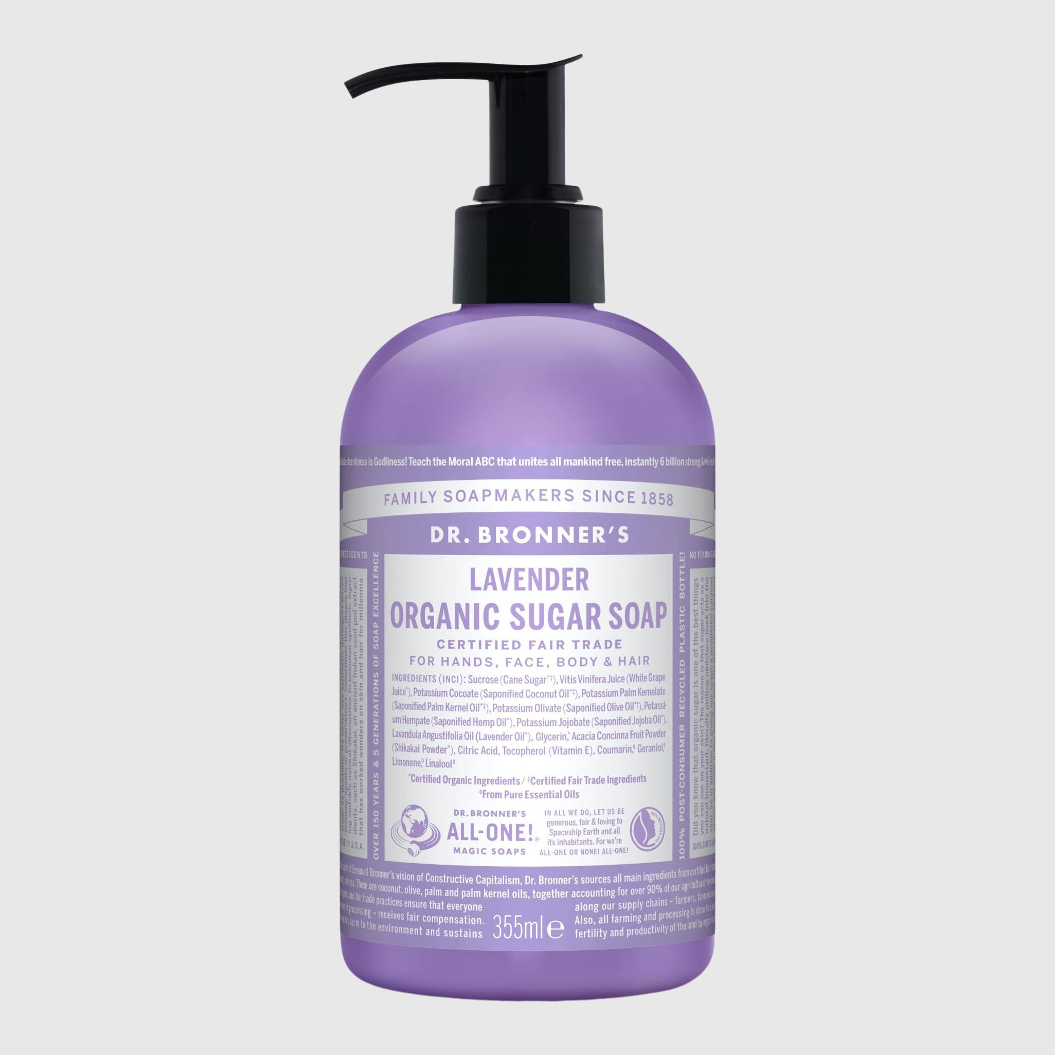 Dr. Bronner's Organic Sugar Soap Hand Soap Dr. Bronner's Lavender 