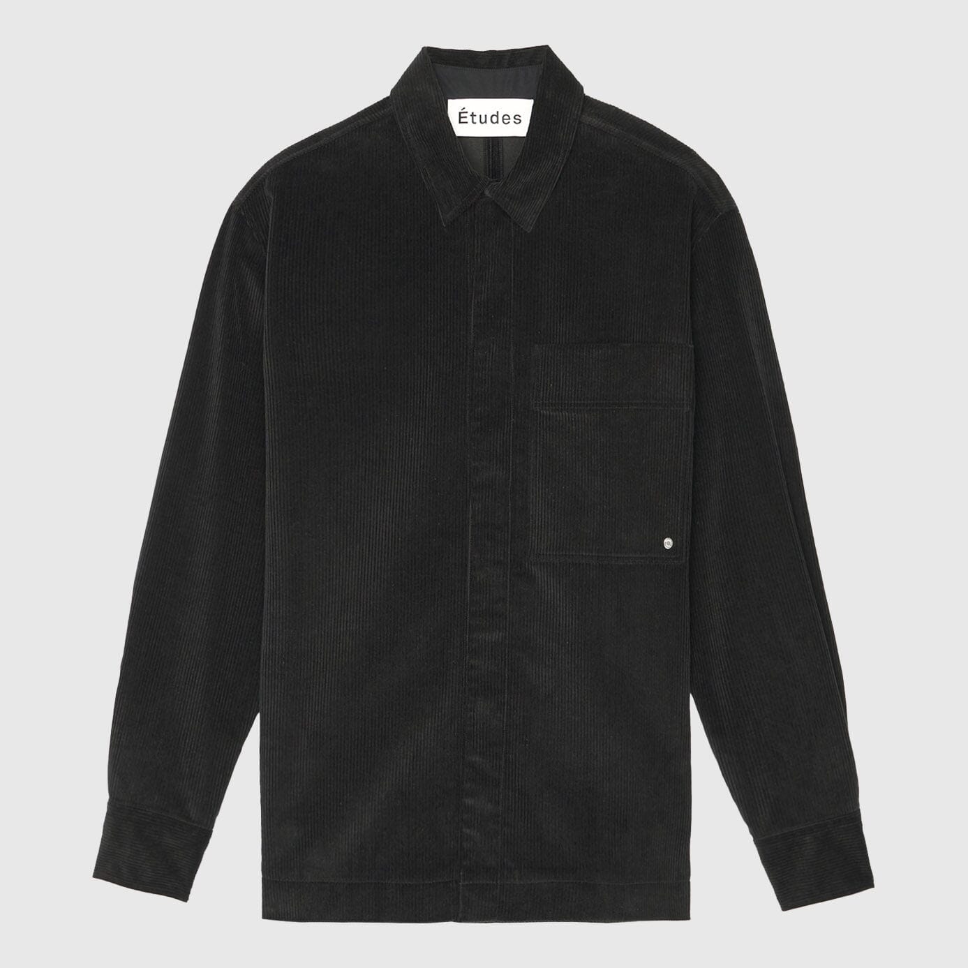 Études Picture Corduroy Shirt - Black Shirt Etudes 