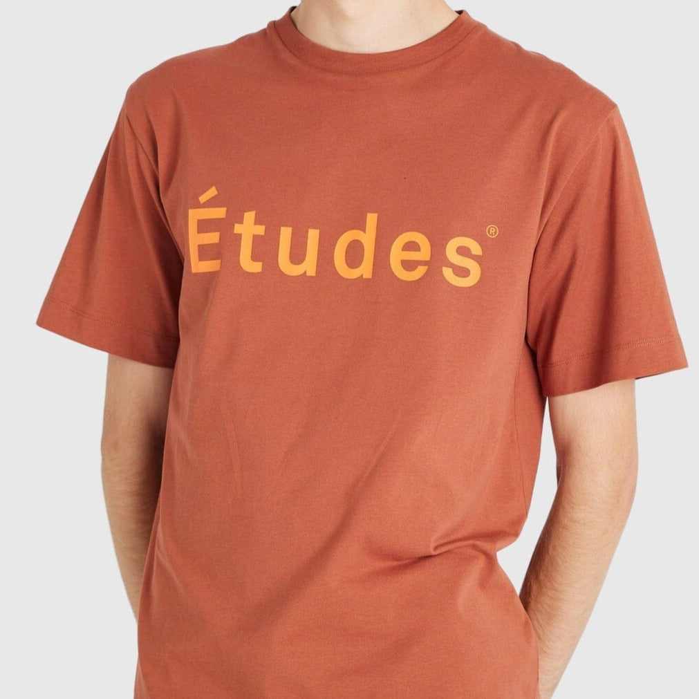 Études Wonder Études T-Shirt - Brown T-Shirt Etudes 
